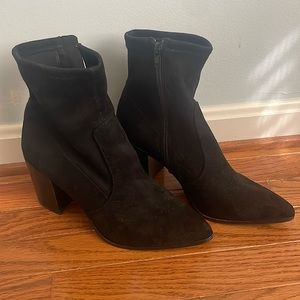Steve Madden Black Ankle Bootie